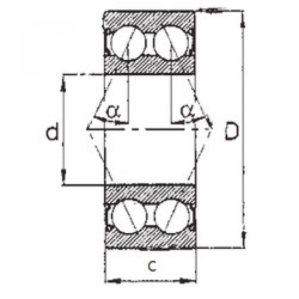 Bearing 5200-2RS FBJ #1 image