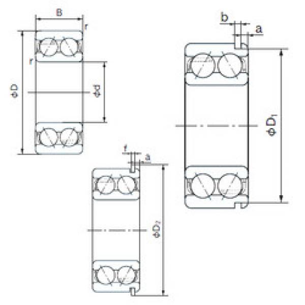 Bearing BD50-8-A-T86NXC3 NSK #5 image