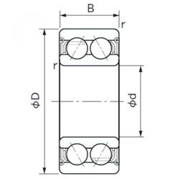 Bearing 5200ZZ NACHI #1 image