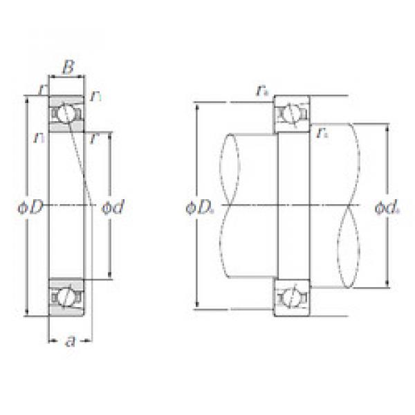 Bearing 5S-HSB011C NTN #1 image