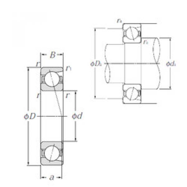 Bearing 7000C NTN #1 image