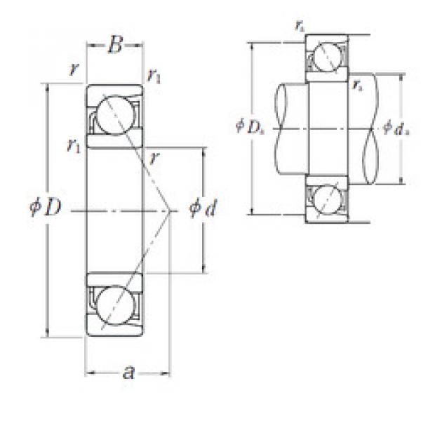 Bearing 7001 A NSK #1 image