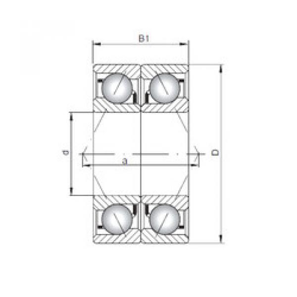 Bearing 7000 B-UO CX #1 image