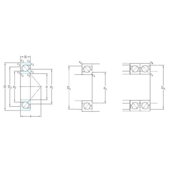 Bearing 7038BGM SKF #1 image