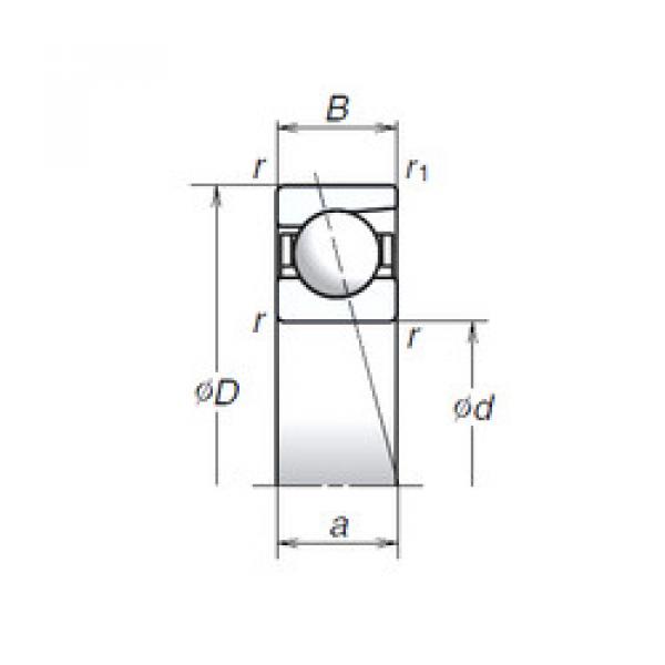 Bearing 707A NSK #1 image