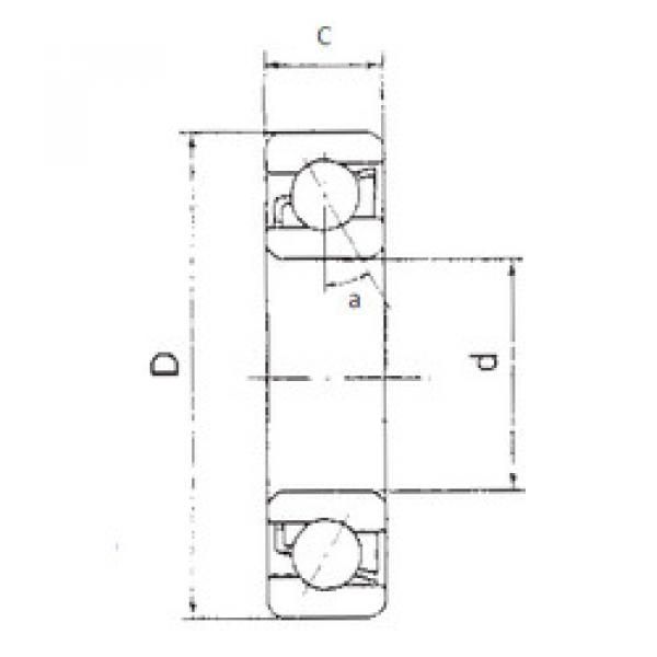 Bearing 7302B FBJ #5 image