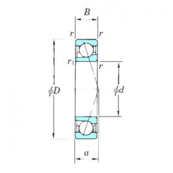 Bearing 7202CPA KOYO #1 image