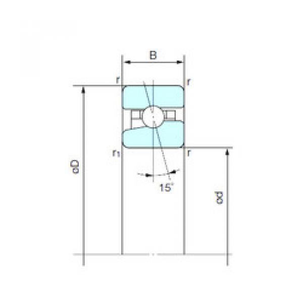 Bearing BNH 008 NACHI #5 image