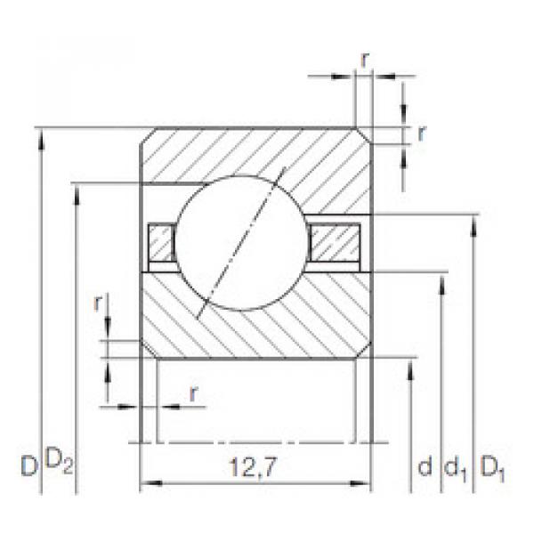 Bearing CSED 1003) INA #5 image