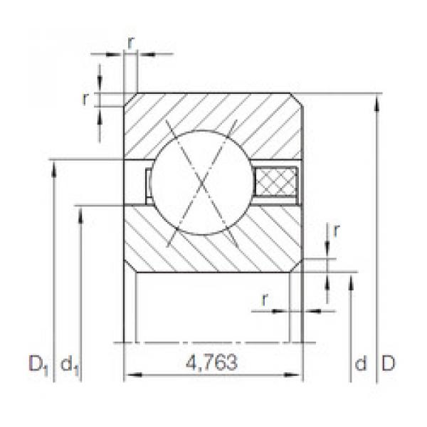 Bearing CSXAA 015 TN INA #5 image