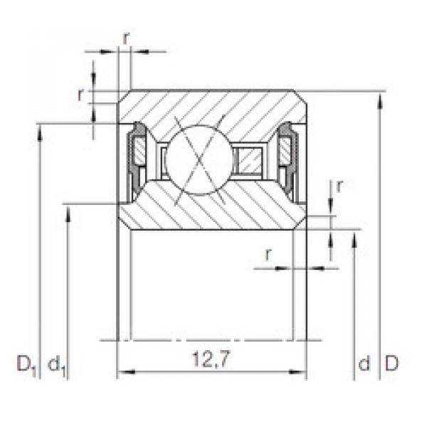 Bearing CSXU 045.2RS INA #5 image