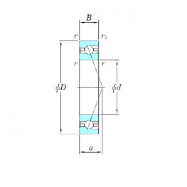 Bearing HAR006CA KOYO #5 image