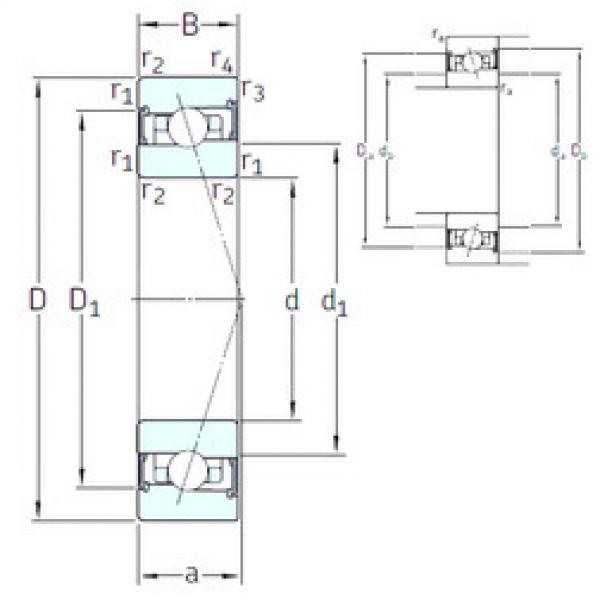 Bearing HB110 /S/NS 7CE3 SNFA #5 image