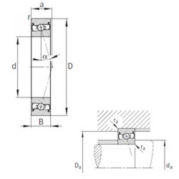 Bearing HCS7000-C-T-P4S FAG #5 image