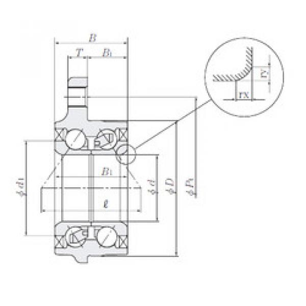 Bearing HUB111 NTN #5 image