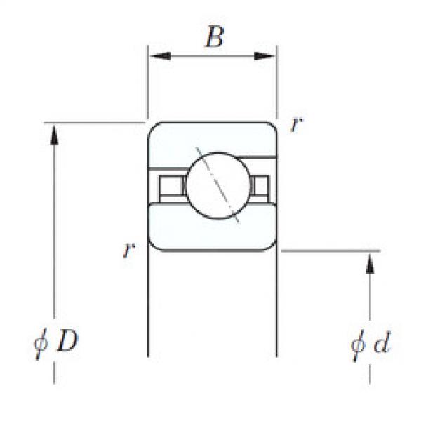 Bearing KBA030 KOYO #5 image