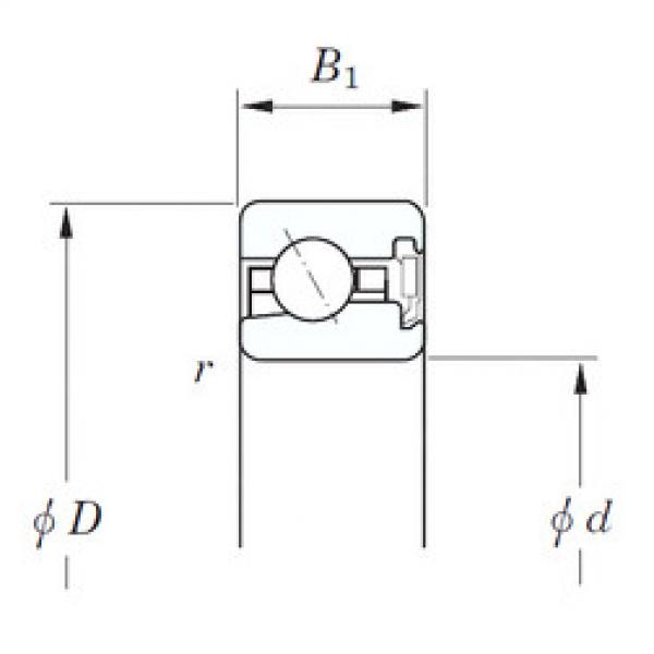 Bearing KJA040 RD KOYO #5 image