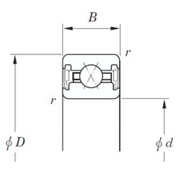 Bearing KUX040 2RD KOYO #5 image