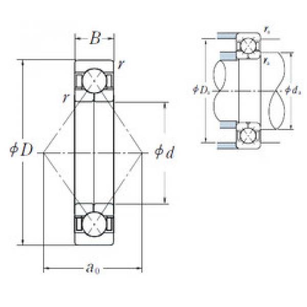 Bearing QJ1018 NSK #5 image