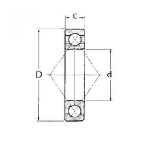 Bearing QJ211 FBJ #5 image