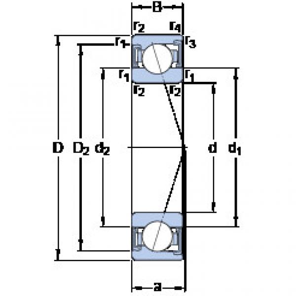 Bearing S7000 ACD/P4A SKF #5 image