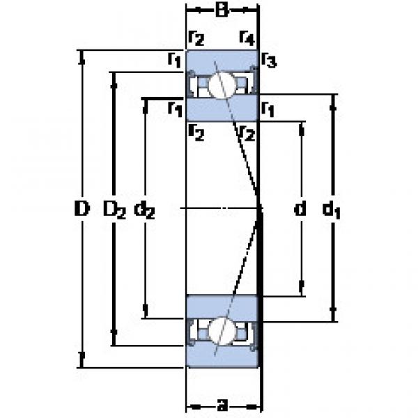 Bearing S7006 ACB/HCP4A SKF #5 image