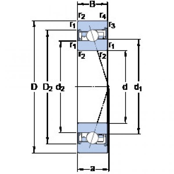 Bearing S7005 FW/HC SKF #5 image