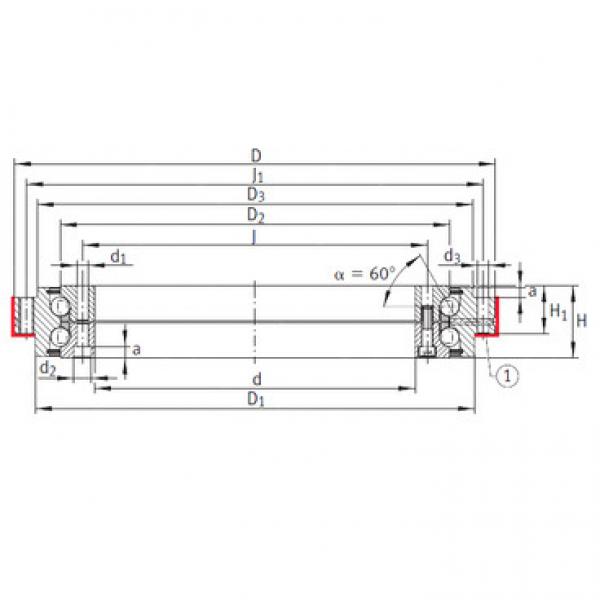 Bearing ZKLDF325 INA #5 image