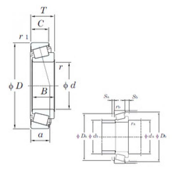 Bearing 11165XSR/11300 KOYO #1 image