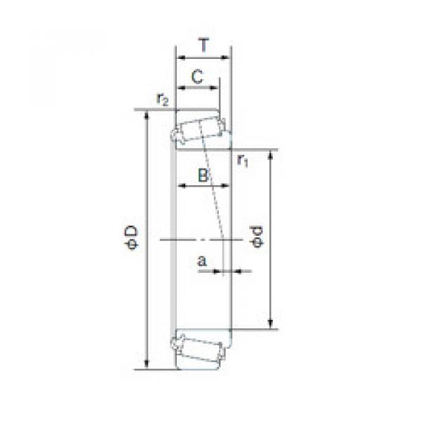 Bearing 02872/02820 NACHI #1 image