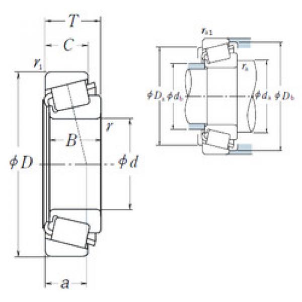 Bearing 12168/12303 NSK #1 image