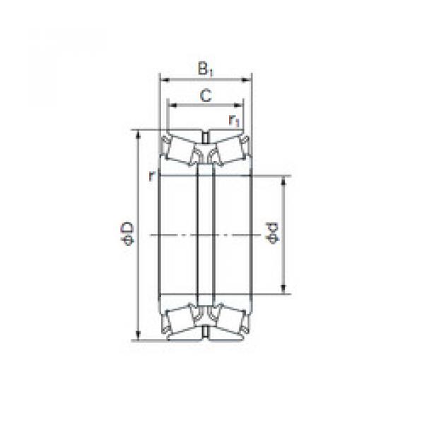 Bearing 100KBE02 NACHI #1 image