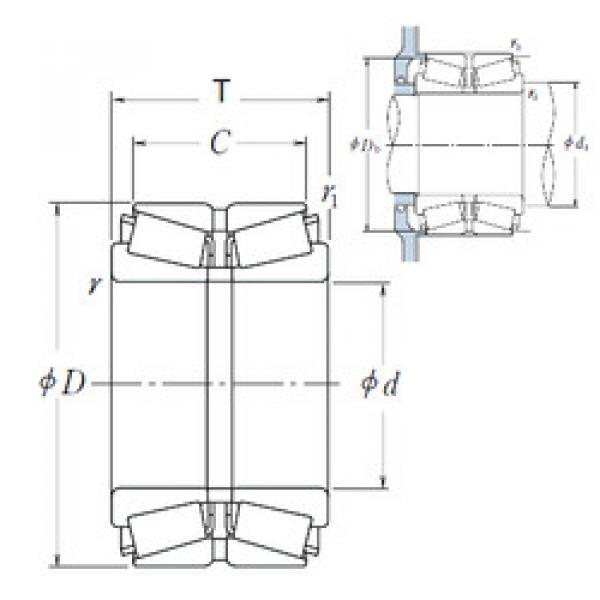 Bearing 100KBE31+L NSK #1 image