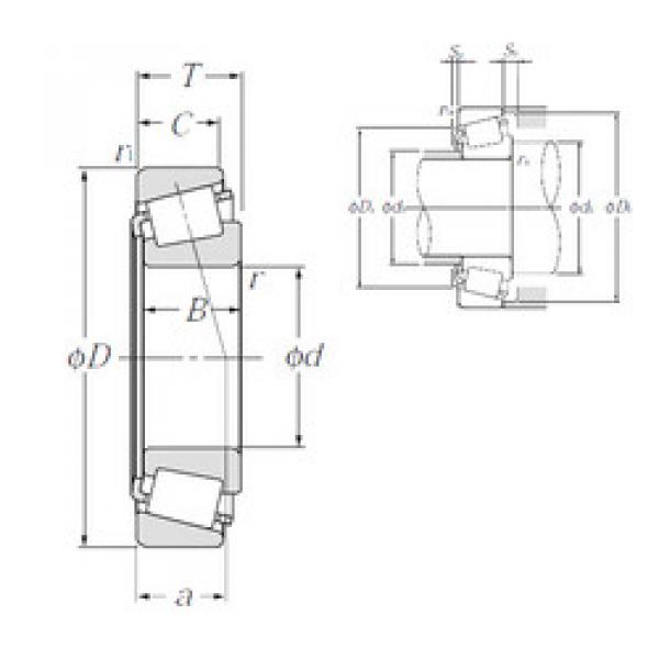 Bearing 30217U NTN #1 image