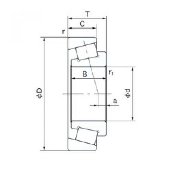 Bearing 30315ED NACHI #1 image