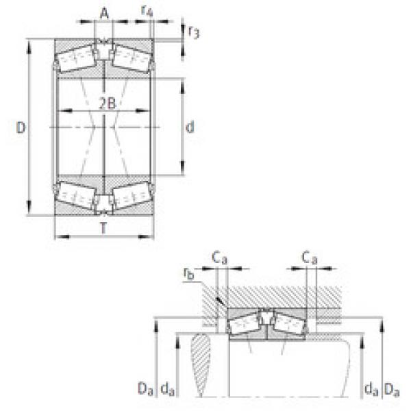 Bearing 32960-N11CA-A650-700 FAG #1 image