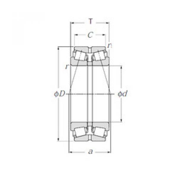 Bearing 413038E1 NTN #1 image