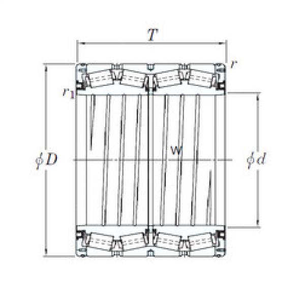 Bearing 47TS886245-1 KOYO #1 image