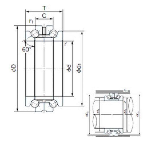 Bearing 103TAD20 NACHI #5 image