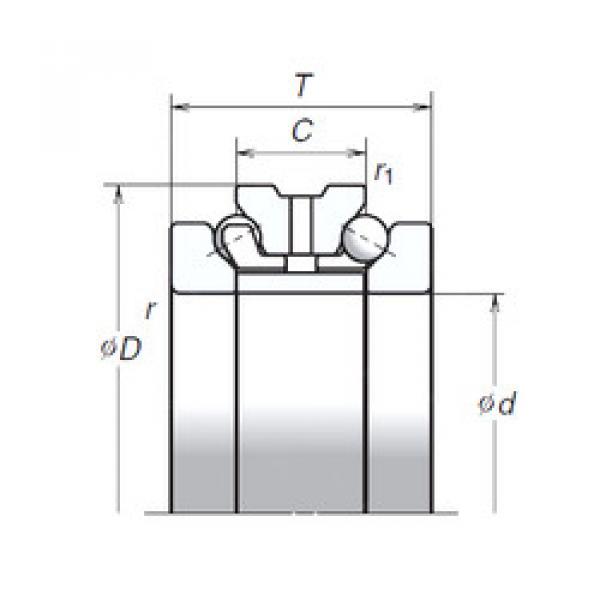 Bearing 140TAC20D+L NSK #5 image