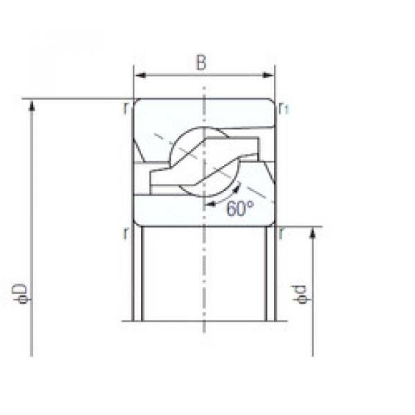 Bearing 15TAB04 NACHI #5 image