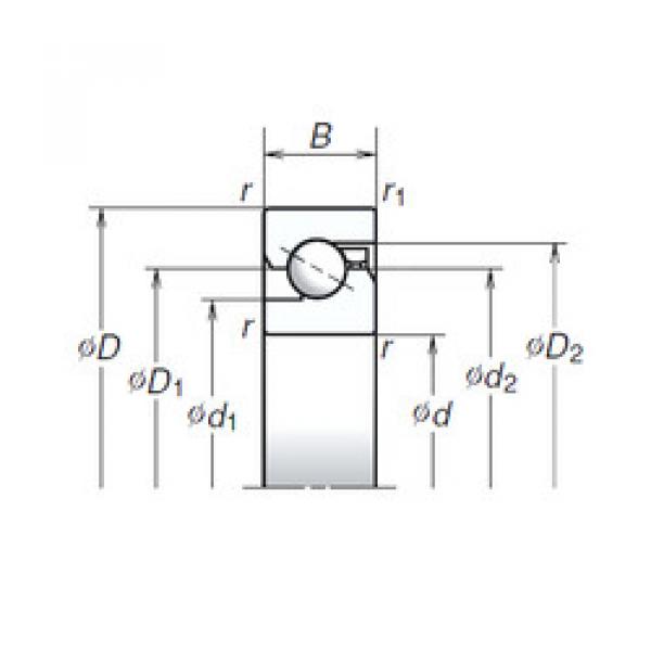 Bearing 17TAC47B NSK #5 image