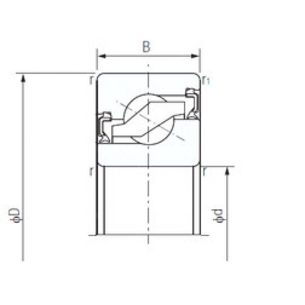 Bearing 17TAB04-2NK NACHI #5 image