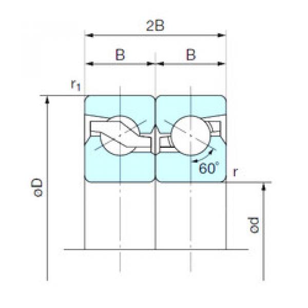 Bearing 17TAB04DB NACHI #5 image