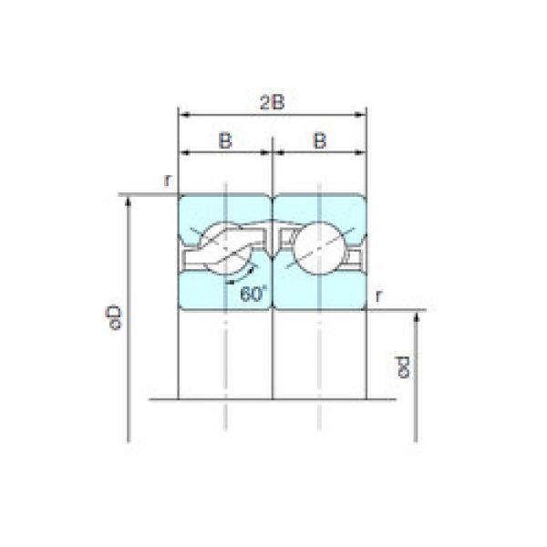 Bearing 25TAB06DF NACHI #5 image