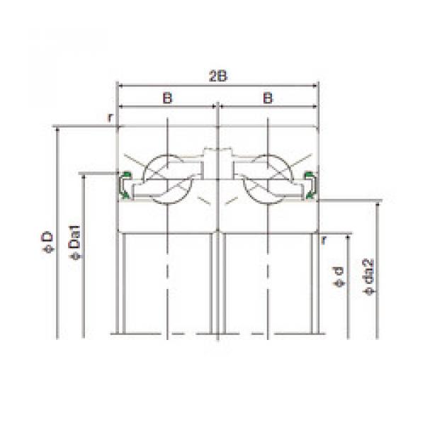 Bearing 17TAB04DF-2NK NACHI #5 image