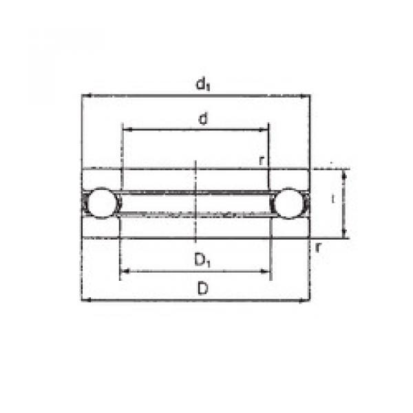 Bearing 2912 FBJ #5 image