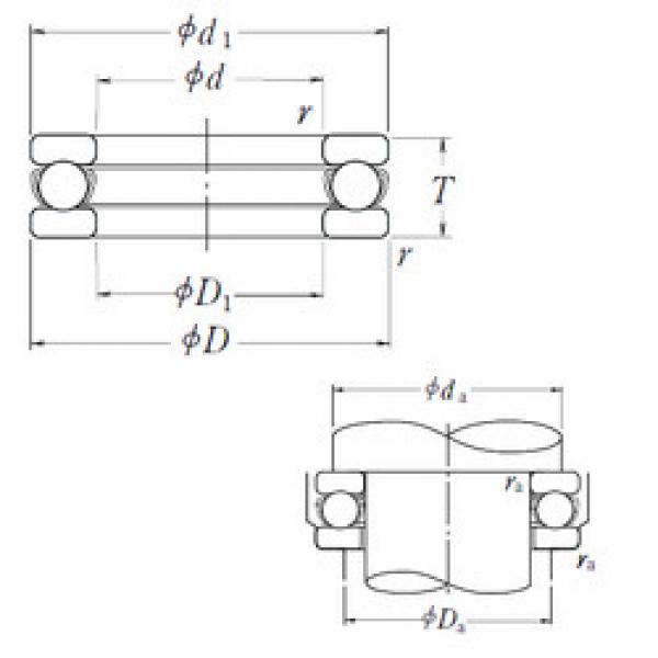 Bearing 51101 NSK #5 image