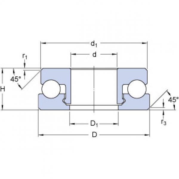 Bearing 51100 V/HR11Q1 SKF #5 image