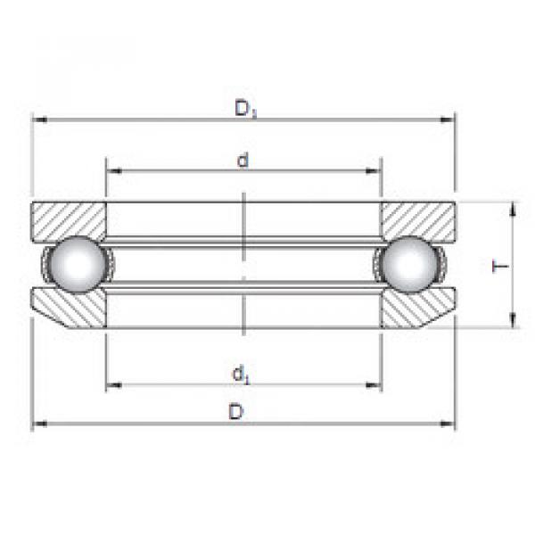 Bearing 53204 ISO #5 image